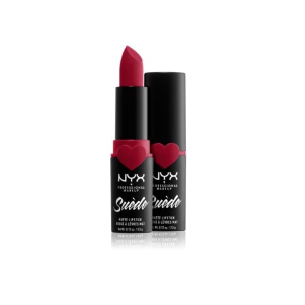 NYX Suede Matte Lipstick recenze a test