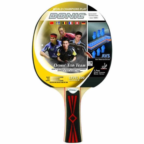 Donic Top Team 500 recenze a test